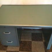 Office metal furniture an 50 loft deco 2 drawers 1 factory workshop tablet