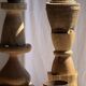 Traditional woven Indonesian basket light H40 D37