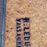 Ceramic coffee table 1950