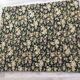 Antique hand-stitched boutis bedspread, floral fabric, 19th century.