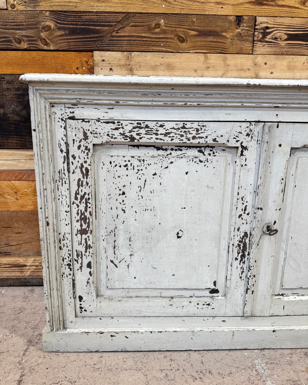 Old low sideboard