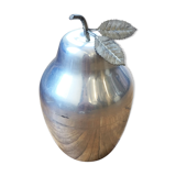 Sceau à glaçon « poire » en métal argenté