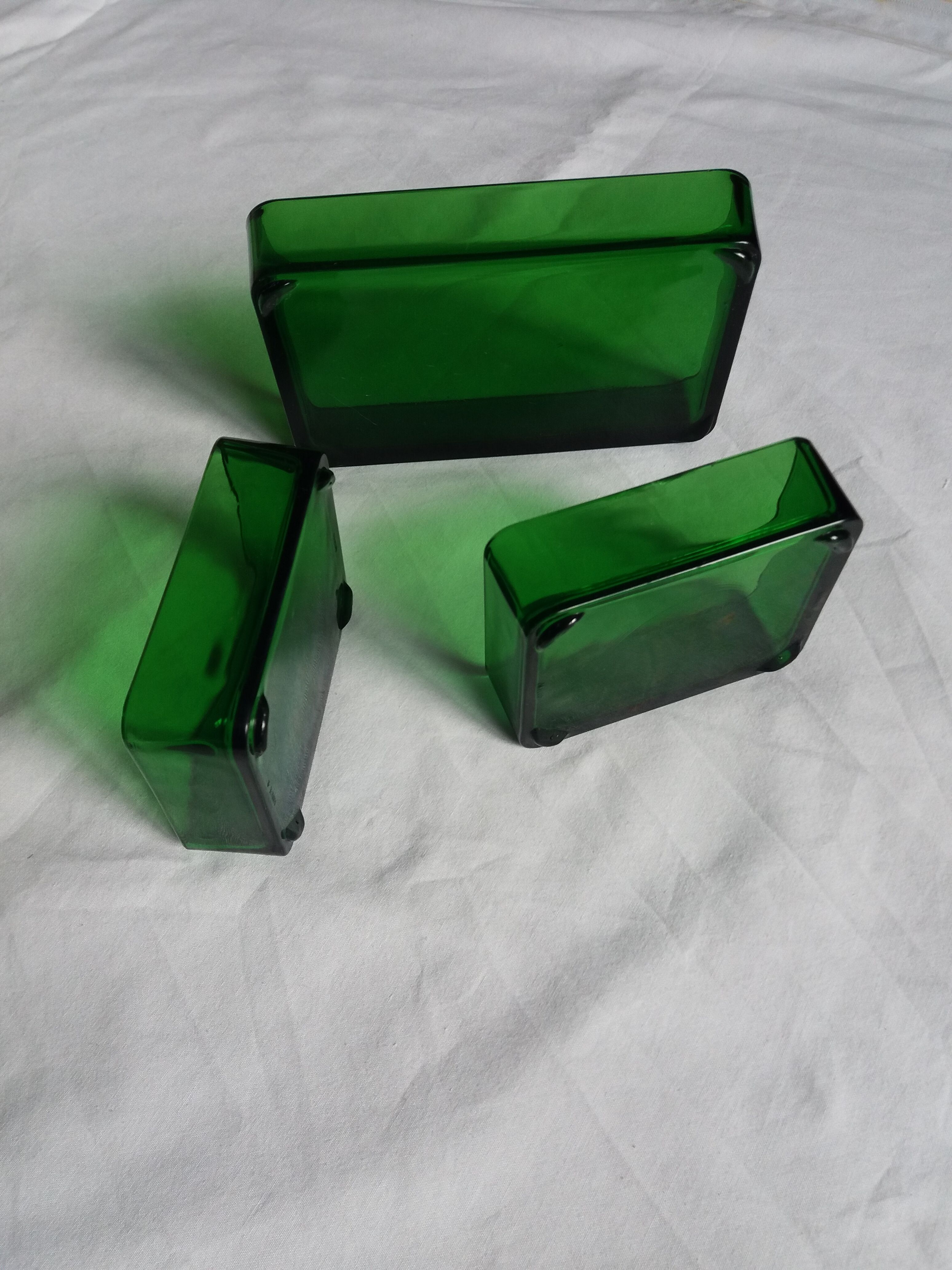 Glass ramekins