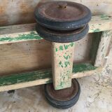 Camion benne ancien en bois