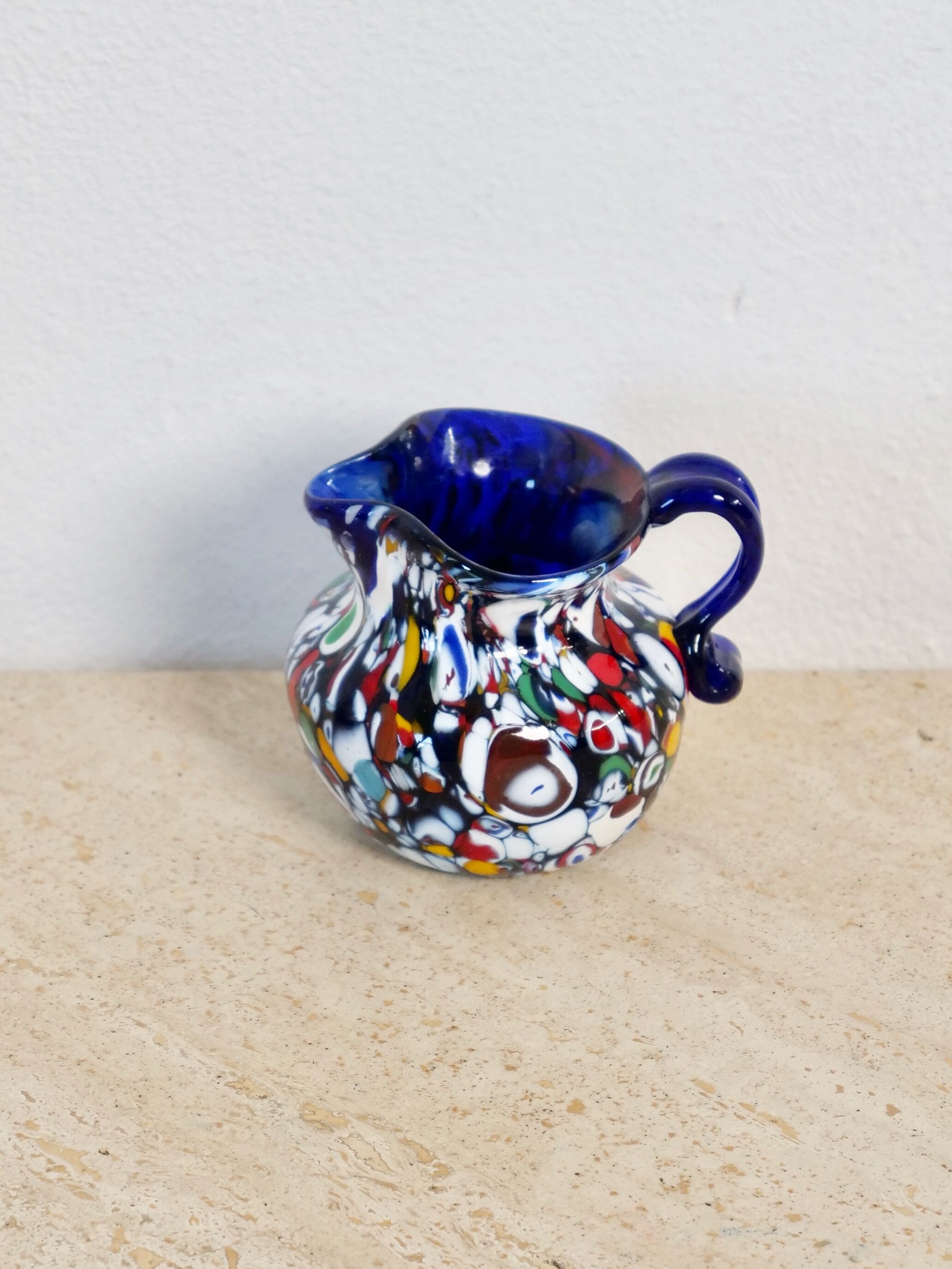 Glass pitcher of Murano Fratelli Toso