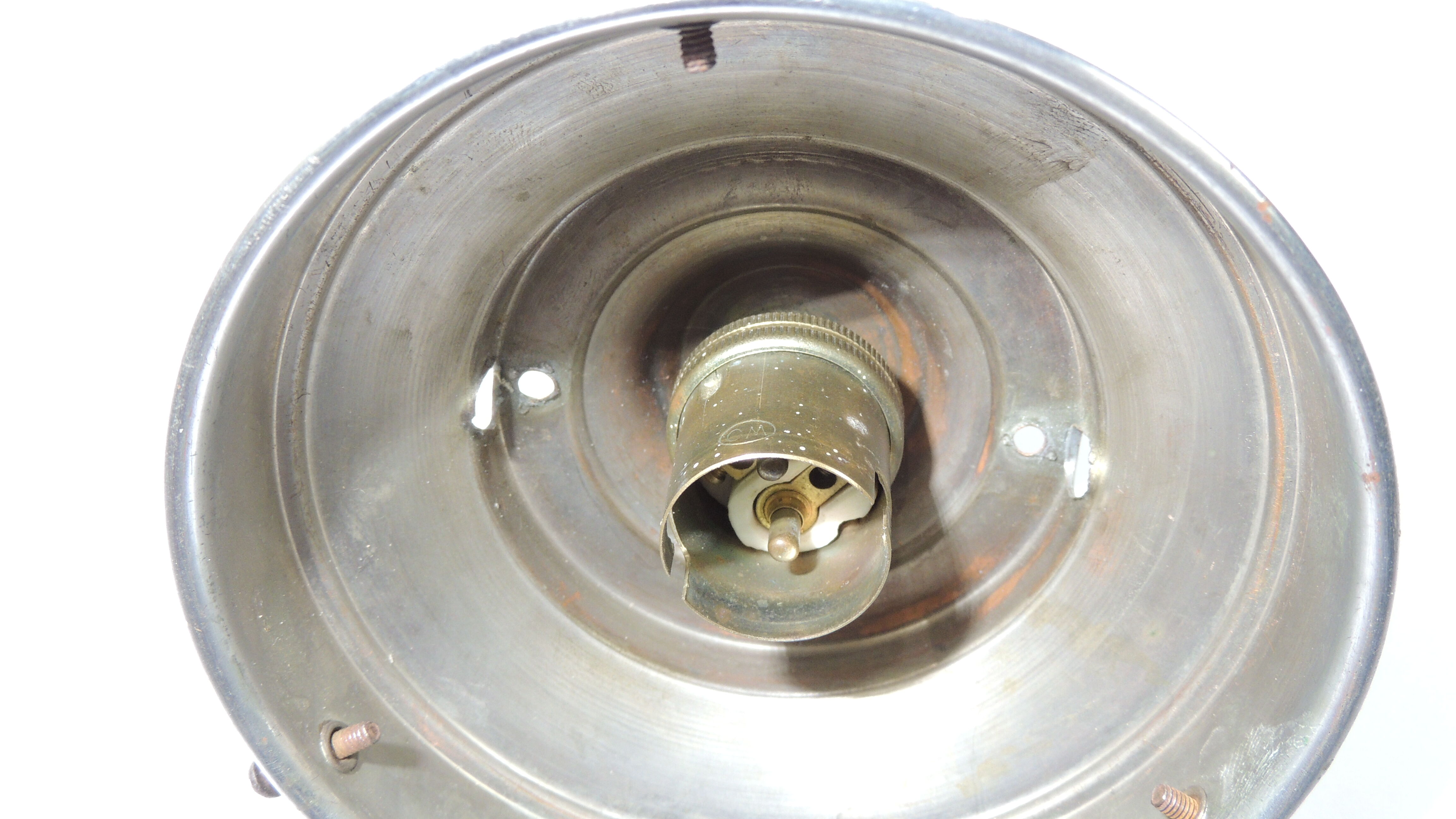 Suspension globe opaline vintage