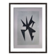 Modern geometric painting