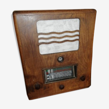 Radio vintage equipée bluetooth