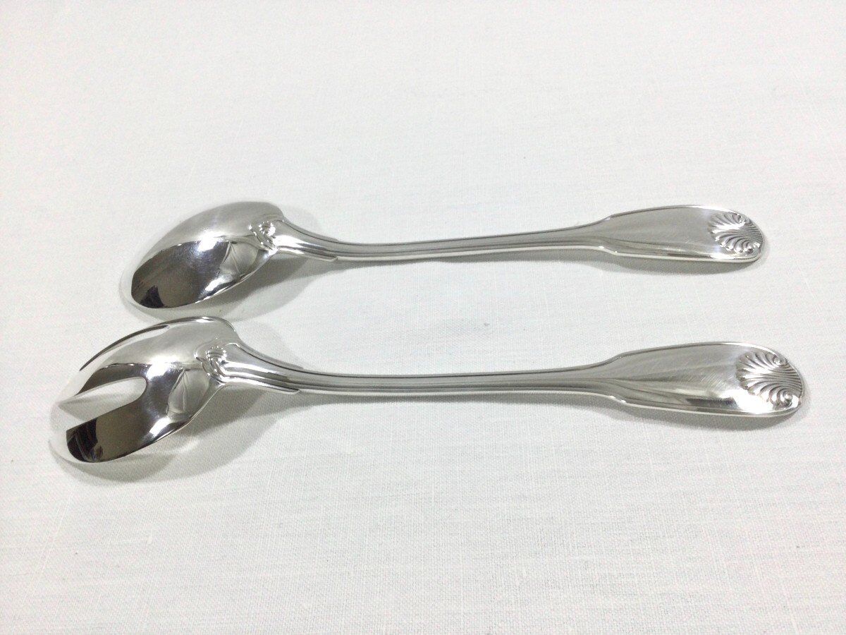 Christofle - cutlery with salad model vendôme