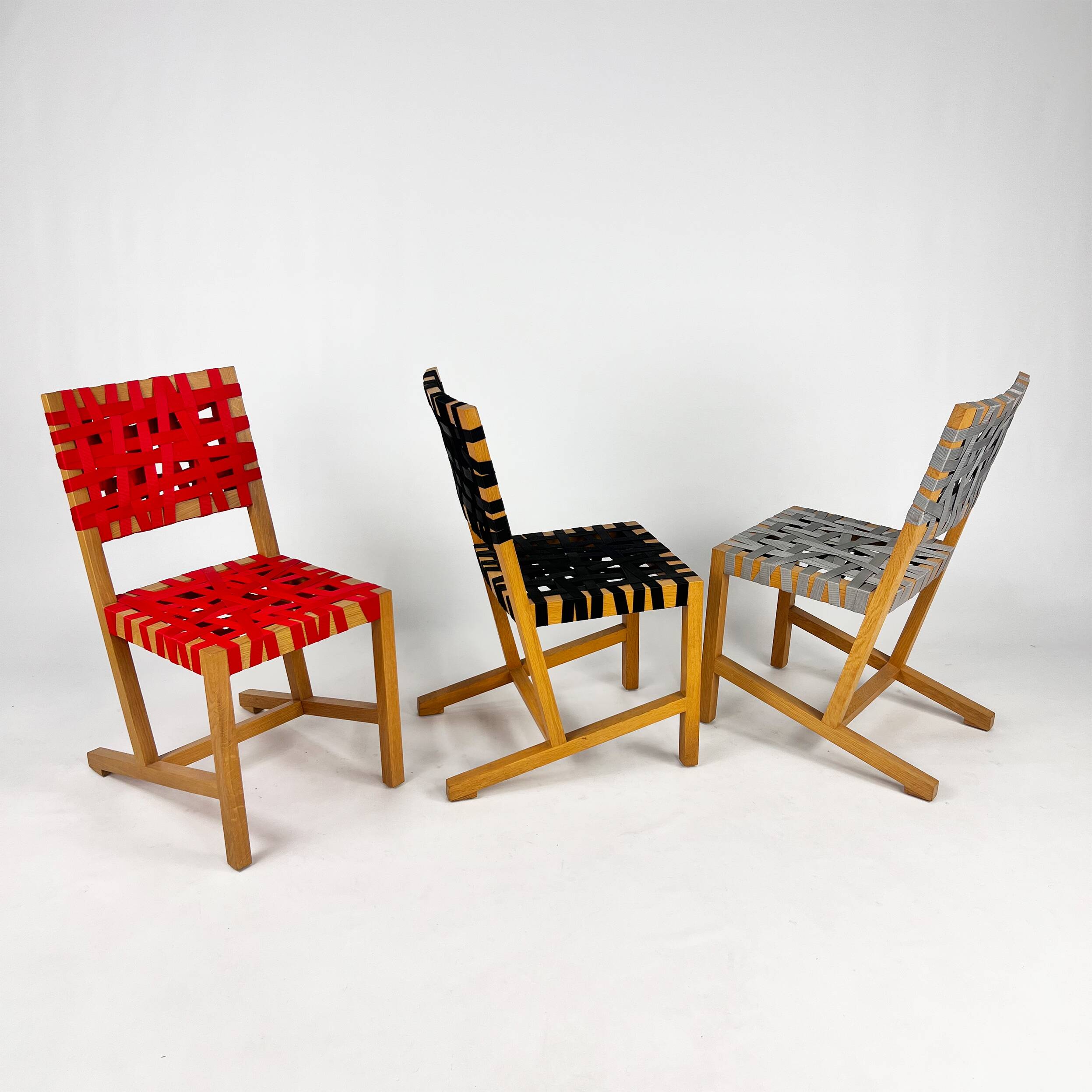 Set of 3 Berlage Chairs by Richard Hutten for Gispen, 2004