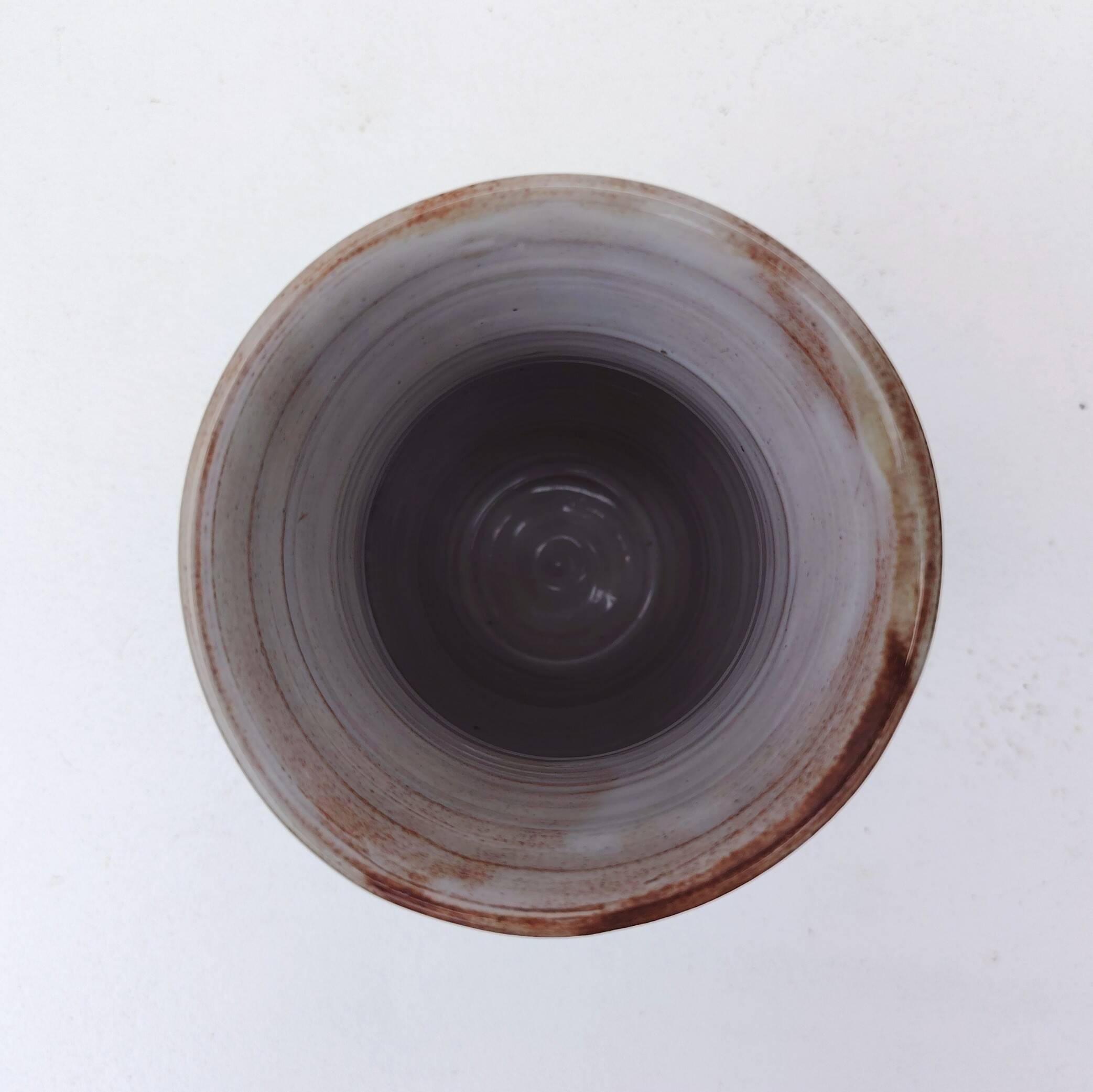 Ceramic vase signed Vallauris vintage