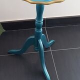 Vintage tripod pedestal table