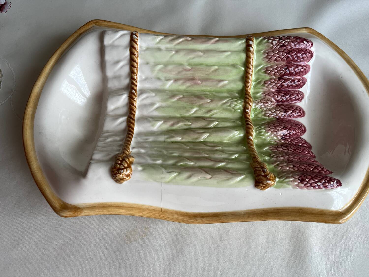 Slush asparagus dish