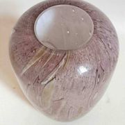 Vase signed La Rochère crystal Height 25.8 cm