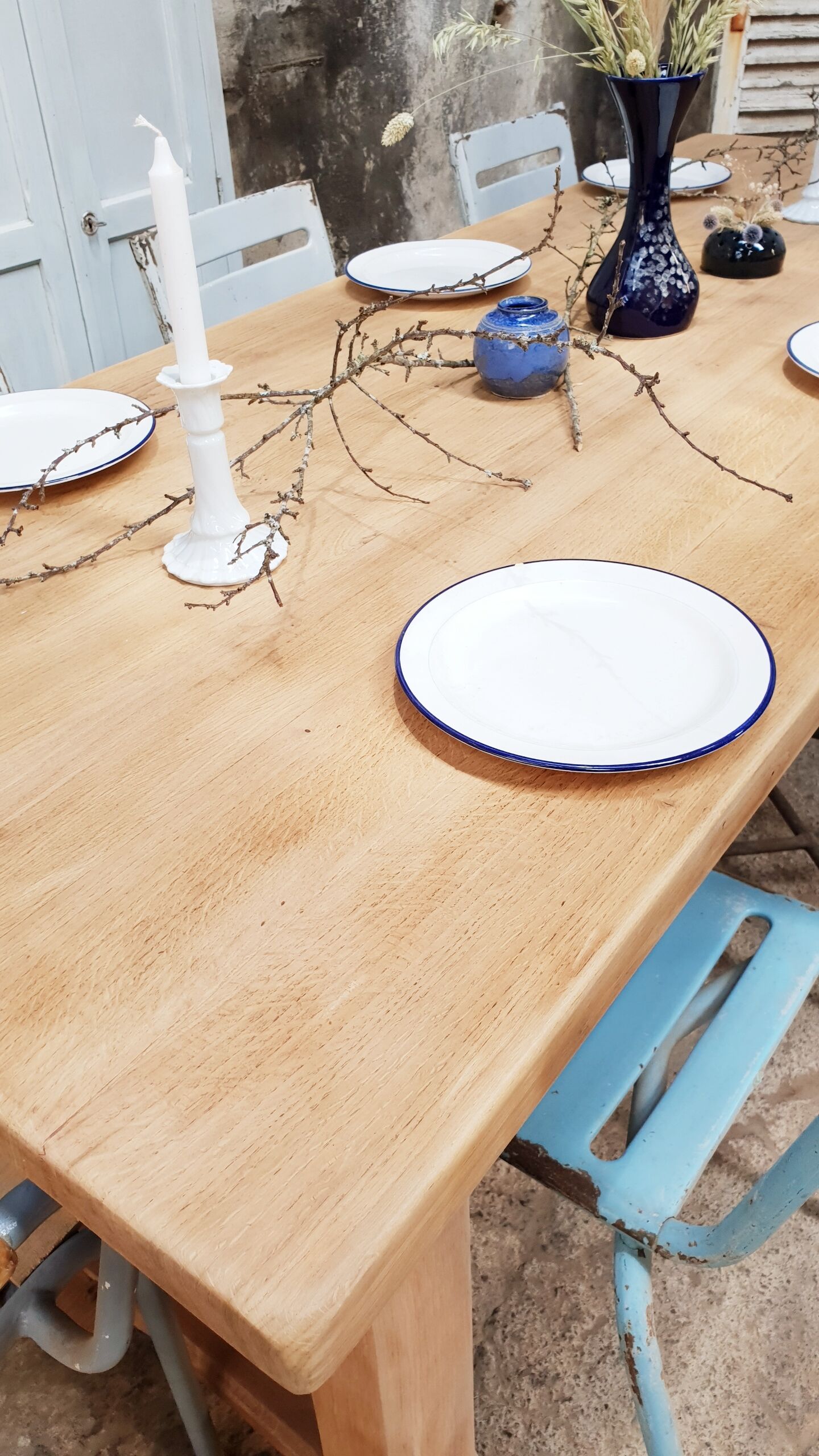 Vintage farmhouse table