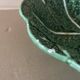Plat ancien barbotine choux