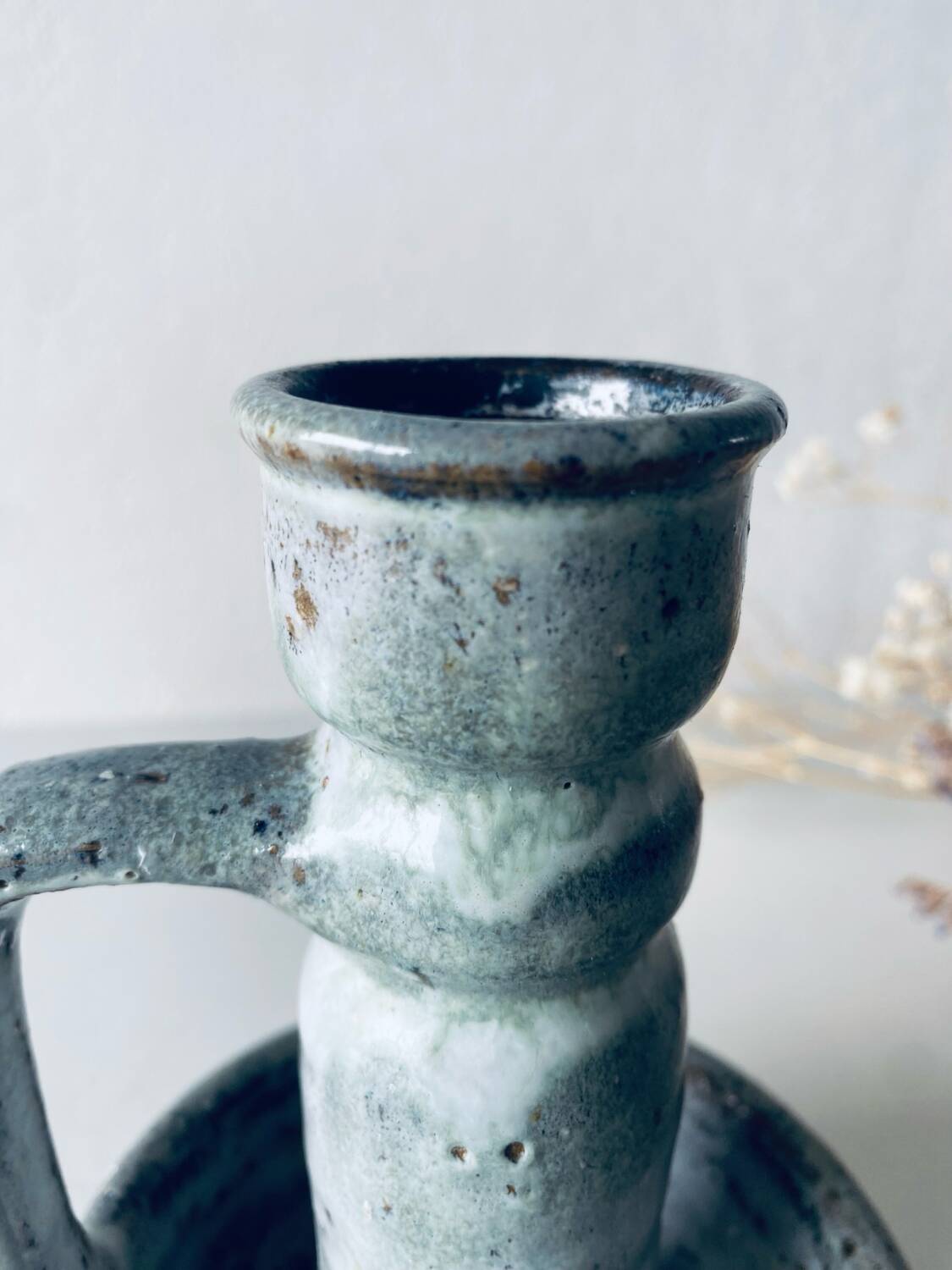 Bougeoir en grès de la Vallée Noire