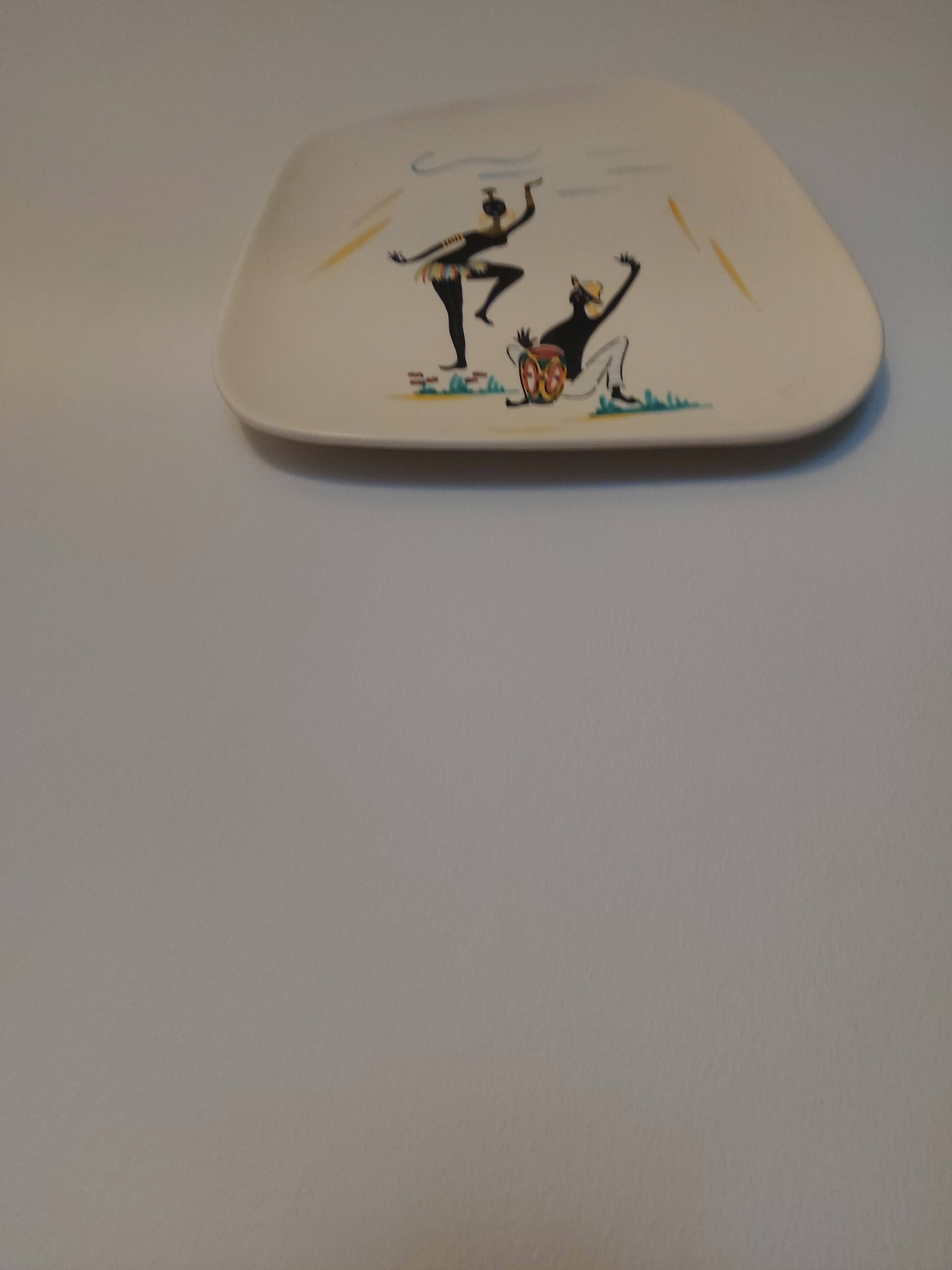 Vintage ceramic dish 60'S