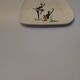 Plat en céramique vintage 60'S