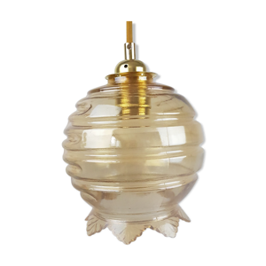 Baladeuse vintage couleur miel