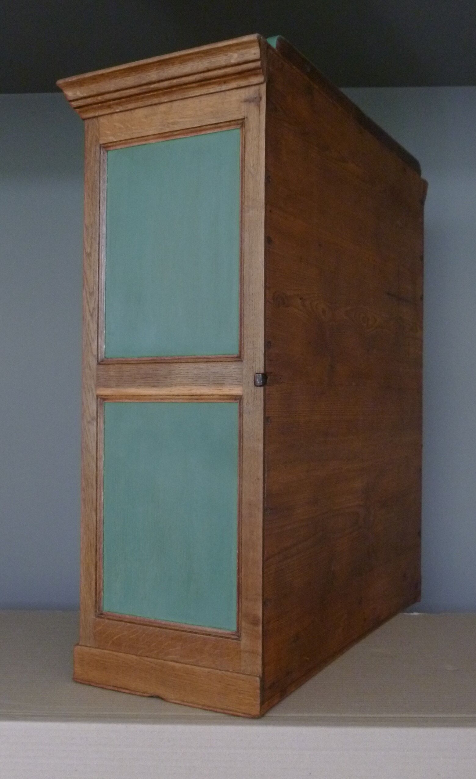 English window painted waxed wood