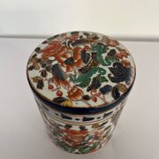 Pot / vide poche avec couvercle porcelaine chinois