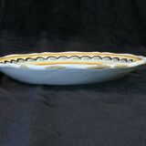Plate in faience of epoque 19th decoration at the rooster NEVERS ??
