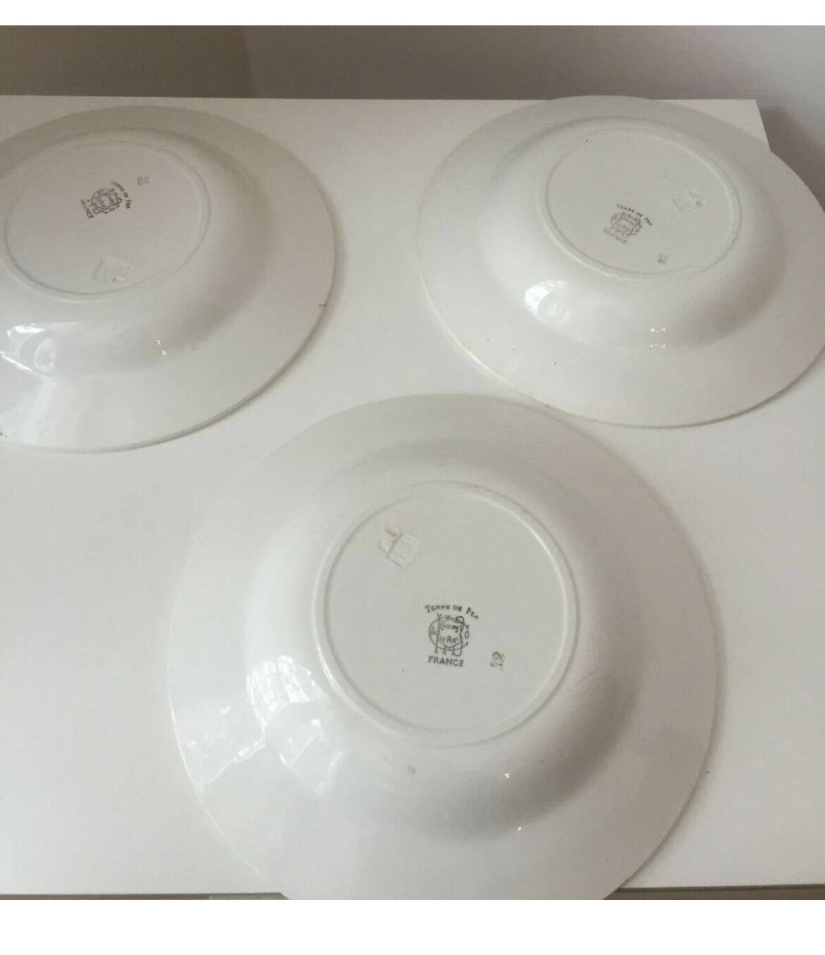 Deep plates Terre de Fer Choisy le Roi