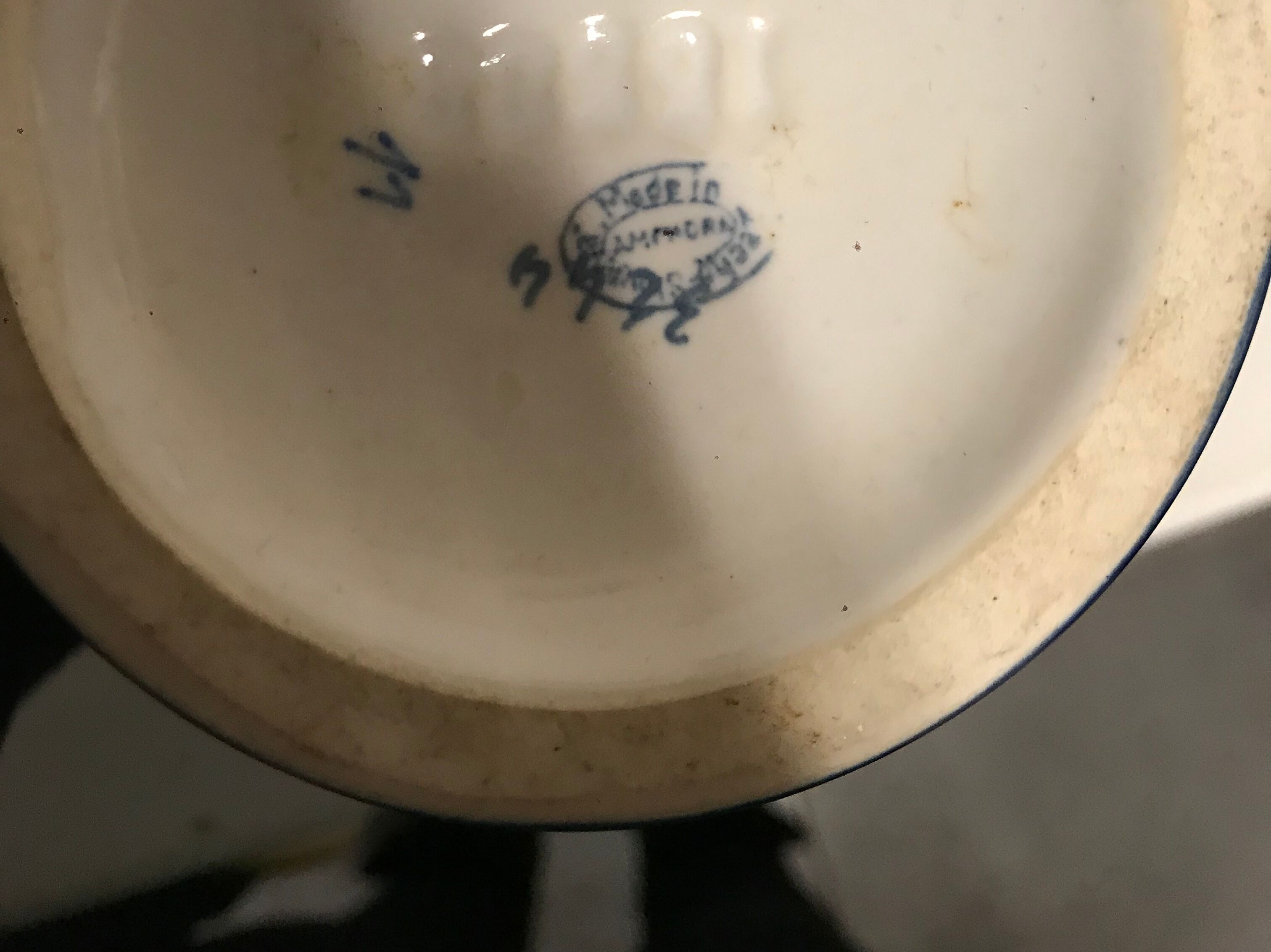 Ceramic art deco vase