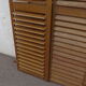 Pair of metal shutters