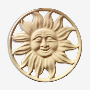 Cast iron sun underside