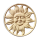 Cast iron sun underside