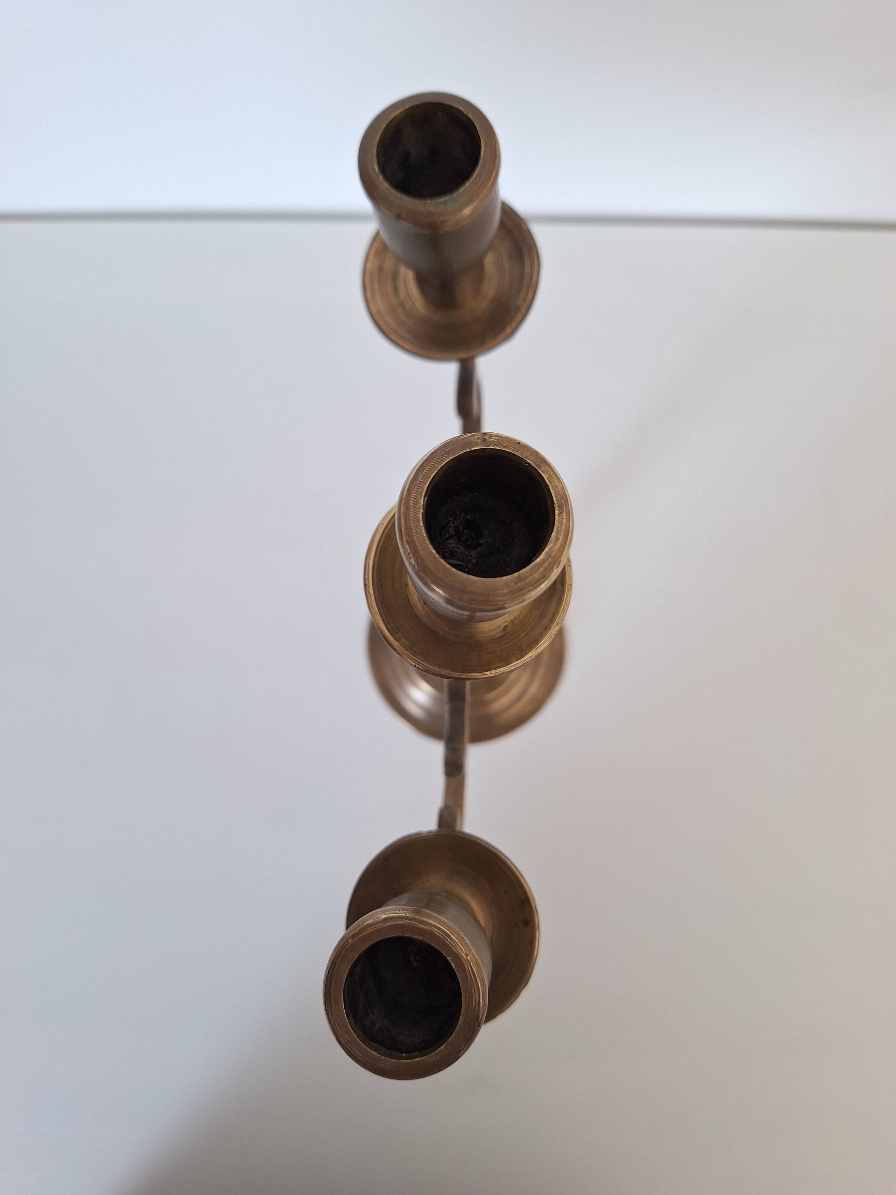Vintage brass candlestick