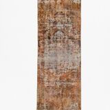 3x9 Vintage Oriental Runner Rug, 80x282Cm, Rug For Kitchen