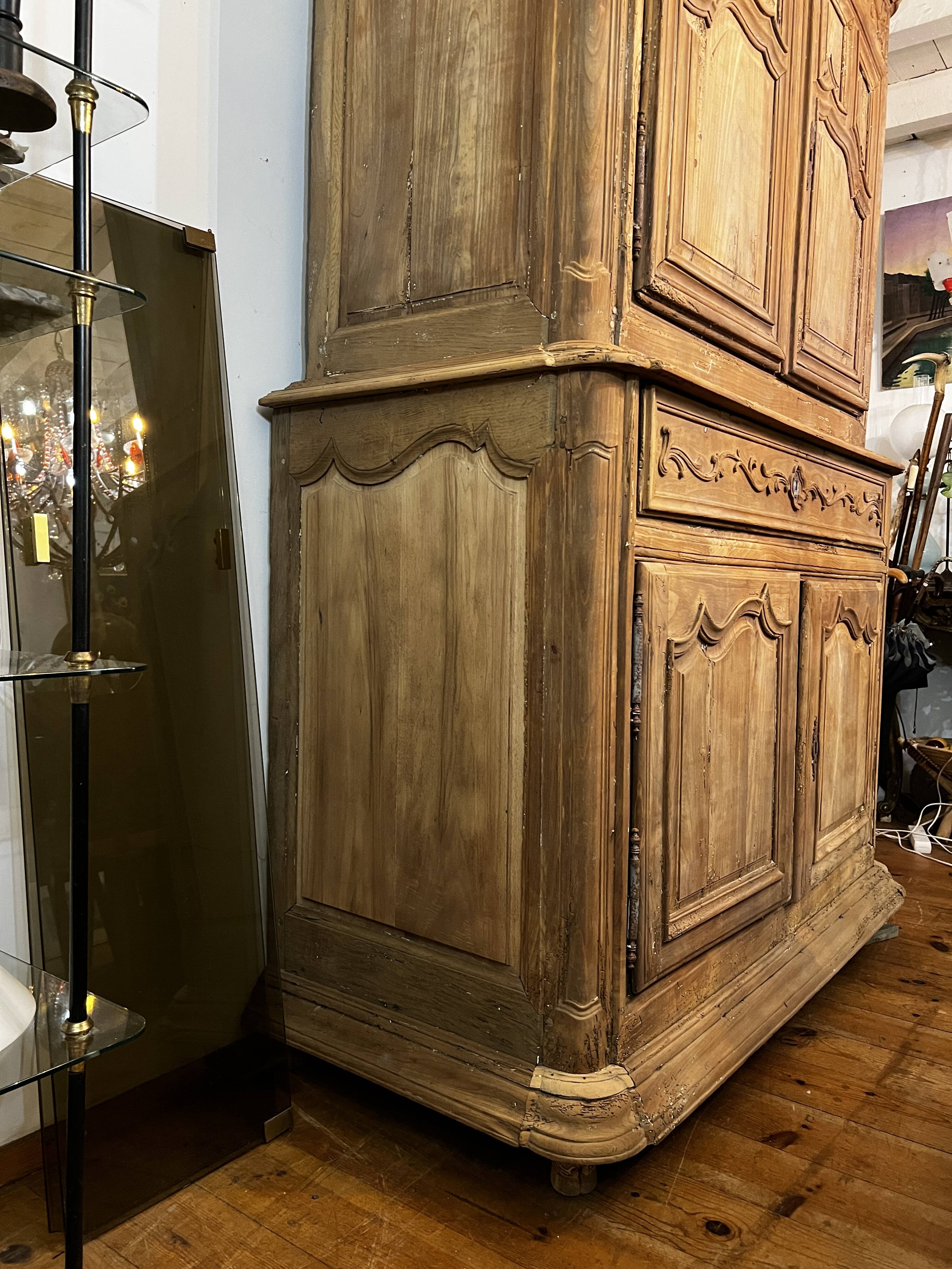 Two bodies cherry wood buffet