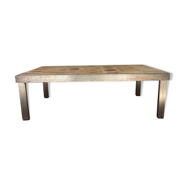 Table basse de Roger Capron années 60
