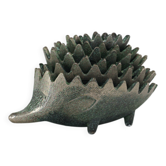 1970s Walter Bosse Style 6-Piece Hedgehog Ashtray / Dish Set