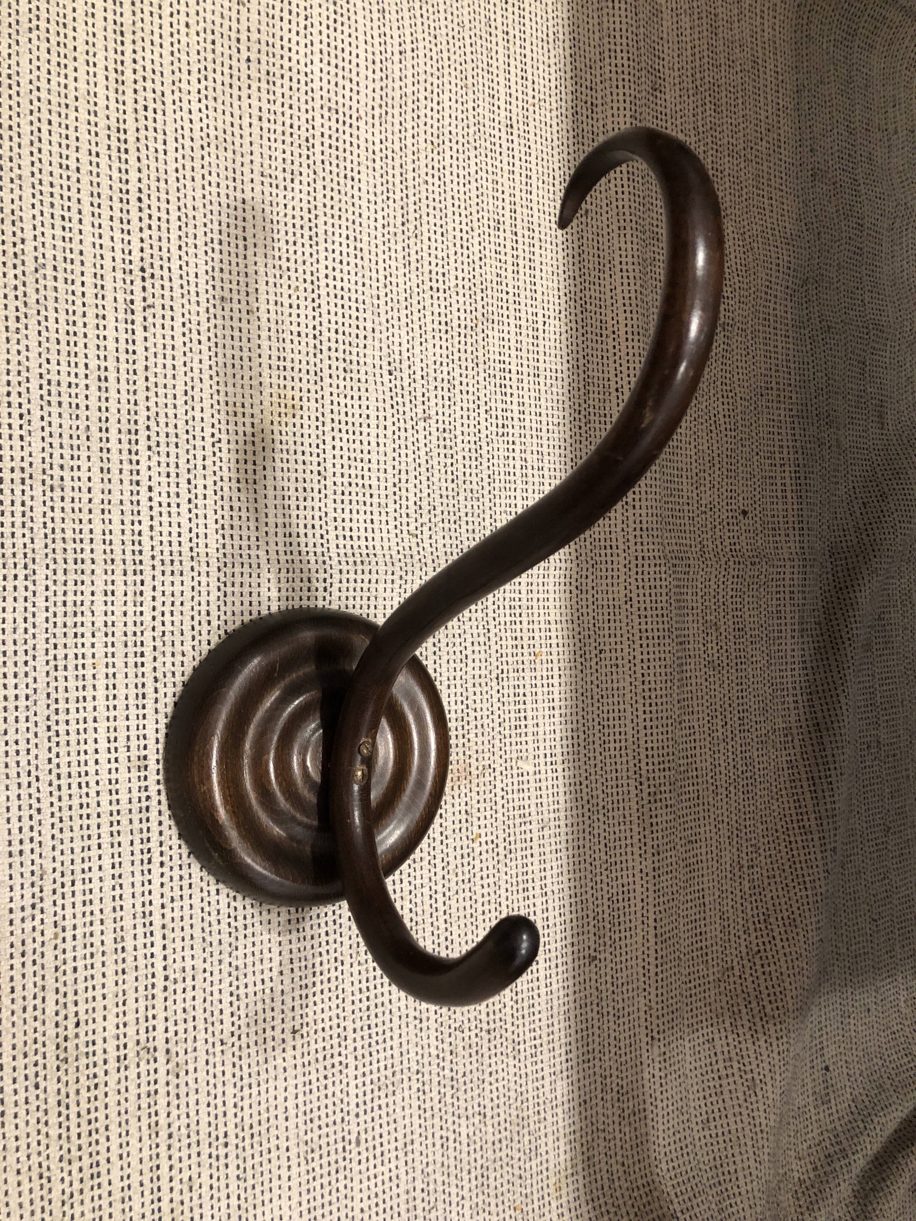 Coat hook / Hat rack / Wooden Thonet coat stand