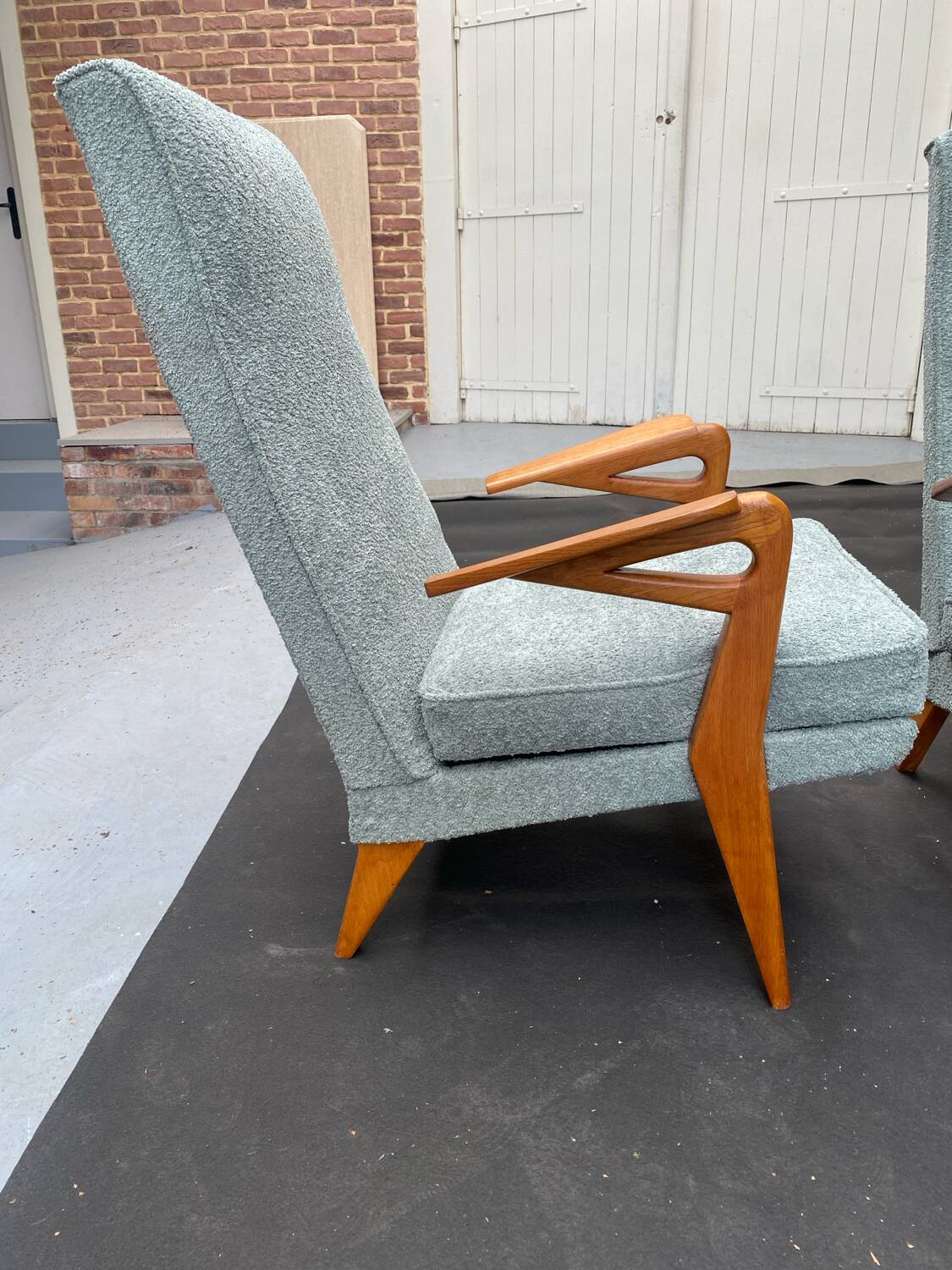 Pair of vintage armchairs