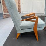 Pair of vintage armchairs