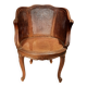 Fauteuil de burreau canné style Louis XV