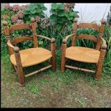 Pair of Charles Dudouyt armchairs 1940