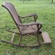 Former rattan rocking-chair chair
