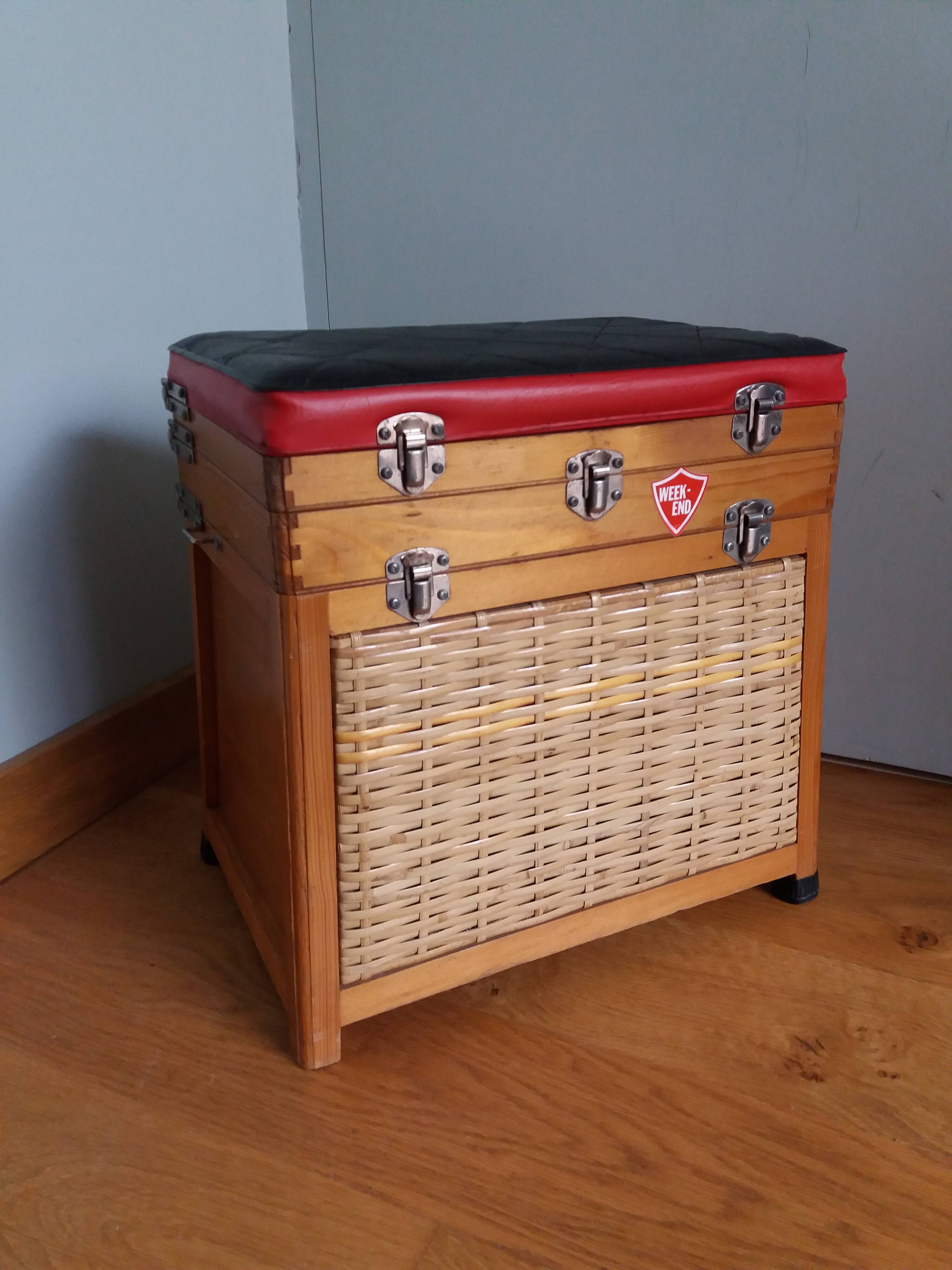 Fishing storage chest fisherman stool