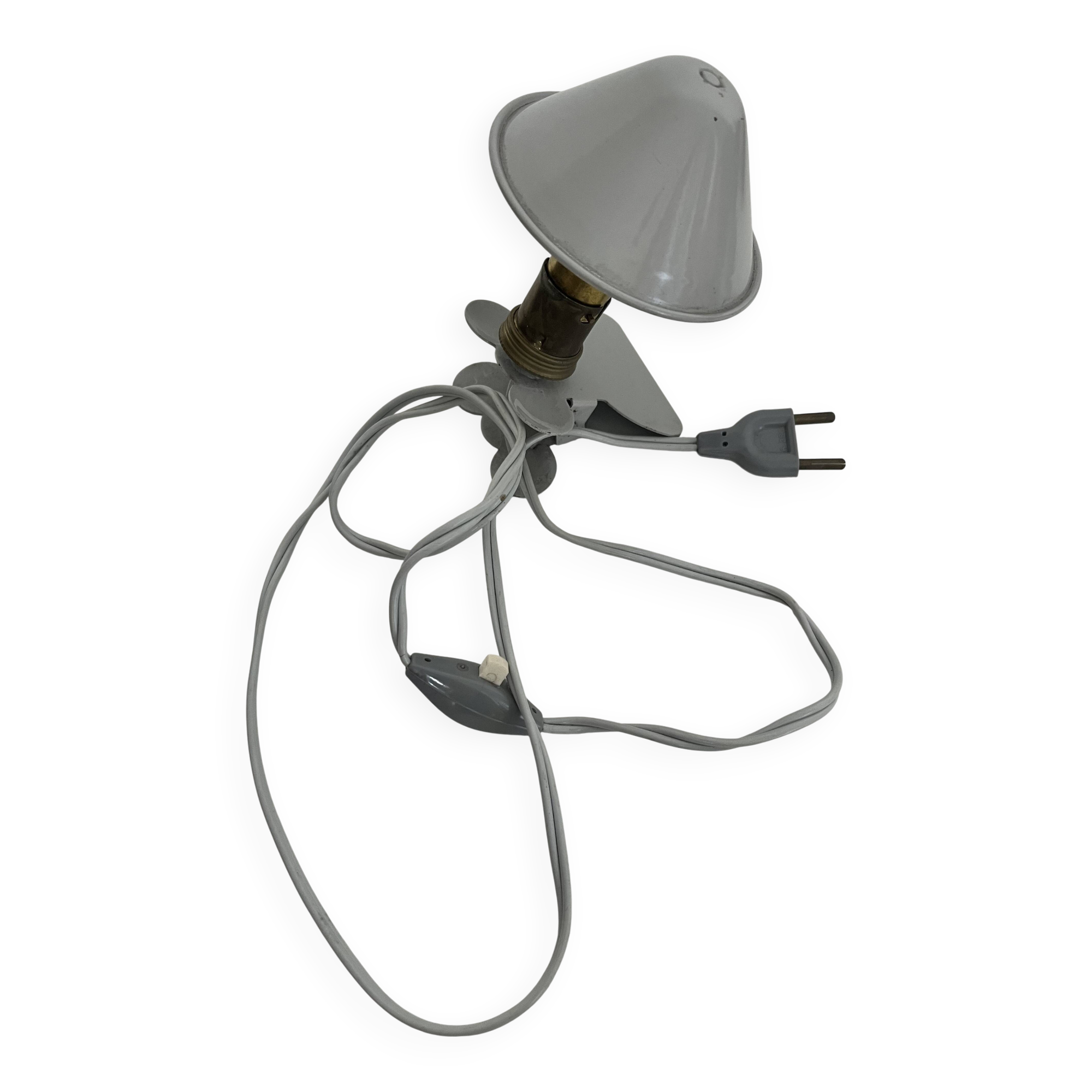 Lampe pince champignon, vintage