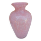 Glass vase signed "La Rochère"