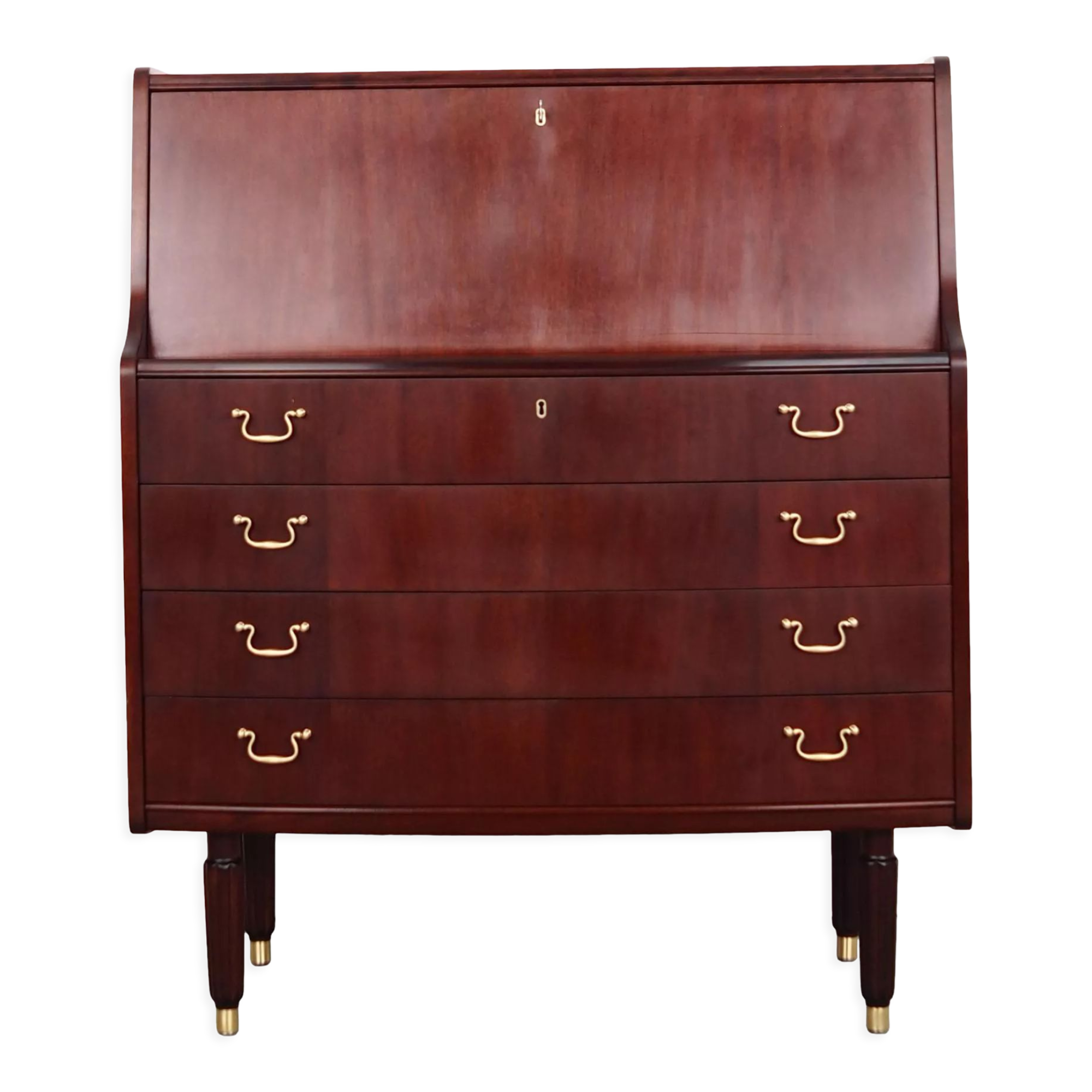 Mahogany secretary 1970s production: PMJ Viby J