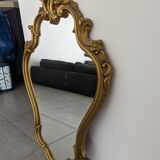 Louis XV style wooden mirror