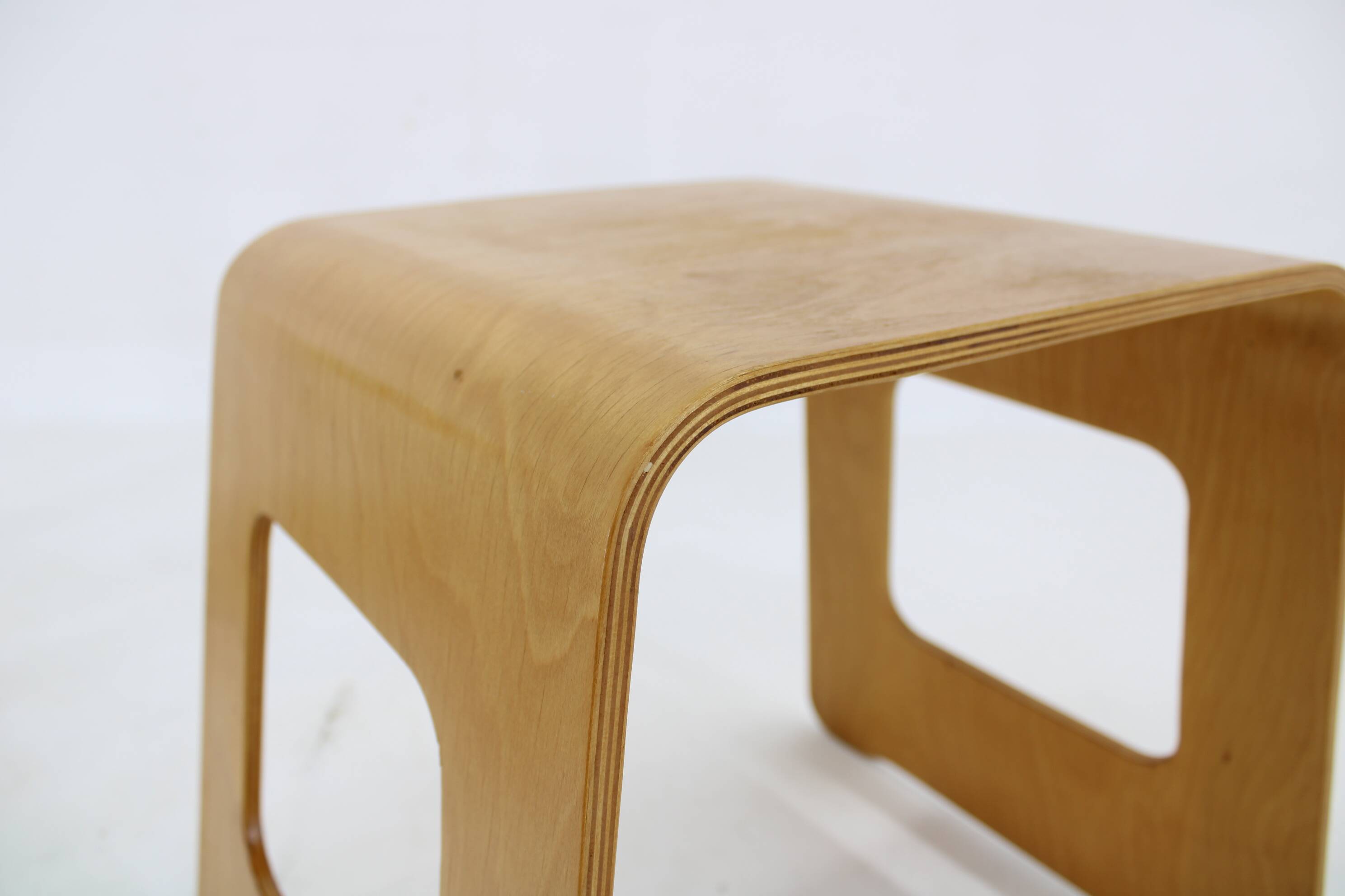 1990s Lisa Norinder Pair of Wooden Stools for Ikea, Sweden