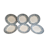6 Terre de Fer flat plates, St Amand